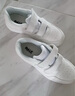 百丽童鞋儿童板鞋小白鞋男女童透气运动鞋春秋校园休闲鞋 白色37码 实拍图