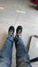 NEW BALANCE NB574系列男鞋女鞋复古拼接经典百搭舒适休闲运动鞋跑步透气耐磨 黑色 ML574EVB 40.5 (脚长25.5cm) 实拍图