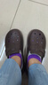 朴西2025新款夏季外穿包头拖鞋男士eva勃肯沙滩防滑一脚蹬凉拖鞋女 博肯棕 久穿不会腻 37-38 实拍图
