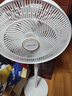 万和【香薰满屋】七叶轻音立式电风扇家用柔风落地扇台式桌面风扇大风量节能宿舍电扇 【16寸加大加高】2025新款升级香薰驱蚊 实拍图