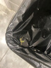 利得平口垃圾袋50只单面1.6丝黑色80*100cm特大号酒店物业袋增厚装 实拍图