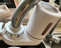 松下（Panasonic）龙头净水器 家用水龙头过滤器 自来水过滤器 厨房自来水过滤器 TK-EUNJ51W 一机三芯 实拍图