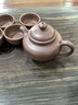 百年利永宜兴紫砂品茗杯原矿紫泥小口杯主人杯功夫茶具泡茶杯子6只装 实拍图