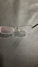 精工(SEIKO)眼镜框男款半框钛材远近视眼镜架HT01080 76 55mm亮深灰/银钯色 实拍图
