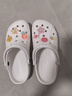 卡骆驰crocs洞洞鞋贝雅男鞋女鞋轻便耐磨一脚蹬拖鞋休闲鞋|10126 卵石色-2V3 37 /38(230mm) 实拍图