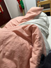 洁丽雅（Grace）亲肤四件套套件1.2/1.5米床上用品床单枕套被套150*200cm流光印象 实拍图