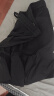 京东京造【抗皱速干】休闲裤男裤子男宽松短裤男装工装裤速干 黑色32 实拍图