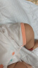 舒贝怡2件装婴儿衣服夏季薄款新生儿连体衣短袖哈衣儿童爬服粉色66CM 实拍图