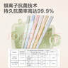 京东京造 筷子 家用食品级餐具合金莫兰迪色分餐筷【抗菌耐高温】6双装 实拍图