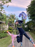 佑游泳衣女分体显瘦泡温泉速干游泳馆两种穿法游泳五件套12015藏蓝XL 实拍图