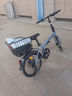 凤凰（Phoenix）折叠车自行车成人男女款超轻便携可放后备箱20寸迷你小型变速单车 20寸铝架【禧玛诺变速】凤飞灰 实拍图