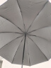 天堂 防紫外线晴雨伞三折 太阳伞黑胶折叠三折晴雨伞 曜石黑 实拍图