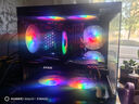 超频三（PCCOOLER）红海H4炫彩 黑色CPU风冷散热器（4热管/PWM风扇/支持12/13代1700/AM4/AM5/133mm高度） 实拍图
