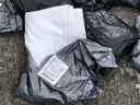 工百利 白色编织袋带内膜防水防潮蛇皮袋麻袋搬家袋大号打包袋包装袋装修建筑垃圾清运袋 45*75cm（20个） 实拍图