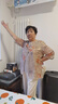 俞兆林（YUZHAOLIN） 母亲节礼物妈妈夏装2025套装冰丝上衣服中年女装短袖T恤中老年女 卡其色+（搭配米色裤子） 4XL （建议135-150斤） 实拍图