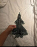 京模歼20战斗机模型合金仿真军事摆件长春航展退伍纪念品 1:72迷彩 实拍图