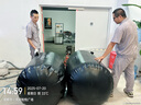 堵王市政雨水管道堵水气囊 闭水试验管道封堵气囊污水管道橡胶封堵器 加强型DN800*1.2M含测压表+三通 实拍图
