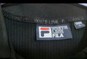 FILA 斐乐官方女子针织连衣裙时尚修身POLO领短袖裙子 正黑色-BK L (170) 88A 实拍图