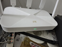中兴（ZTE）巡天 AX3000满血WIFI6千兆无线路由器 自研双核主芯片 5G双频穿墙王wifi路由 Mesh 3000M速率 实拍图