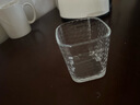 玻璃杯高级ins锤纹初雪水杯酒杯功夫小茶杯子透明日式简约家用 初雪杯230ML 1只 实拍图