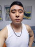 戚小米古巴链项链男潮hiphop高街钛钢不掉色粗款铁链条欧美嘻哈自由链子 钛钢55cm 宽度1cm 实拍图
