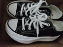 匡威（Converse）官方 Run Star Hike低帮帆布流星厚底鞋黑色168816C 黑色/168816C 35 实拍图