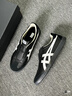 Onitsuka Tiger鬼塚虎德训懒人鞋男女 春夏懒人运动休闲鞋TOKUTEN SLIP-ON 黑色 37.5 实拍图