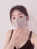 JCZS防晒口罩女高颜值2026新款夏季透气冰丝面罩立体无痕护眼 升级透气孔 暗影灰 买一送一 【无痕亲肤 修饰脸型】防晒口罩 实拍图