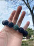 灵木阁小叶紫檀貔貅手串男雕刻佛珠盘文玩手链木质手把件十二生肖招财 15mm15颗【和田玉招财貔貅】 实拍图