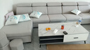 创繁现代可拆洗布艺沙发简约客厅小户型免洗科技布沙发组合家具 五人位+左右互换贵妃+茶几电视柜 乳胶+海绵座包/科技布 实拍图