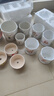 仟尚亿多肉花盆陶瓷个性简约室内植物创意粗陶花盆栽花盆透气大口径组合 一路相伴组合4个 中等 实拍图