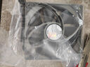 Thermalright(利民) TL-G12 灰色12cm机箱风扇 液压 轴承 4PIN PWM 风扇 串接PWM接头 1500调速风扇 实拍图