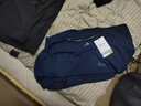 匹克跑步速干运动套装男夏季衣健身服透气排汗羽毛球服短袖短裤两件套 【短袖拉链款52001】都市蓝 XL/180 实拍图