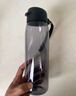 特百惠（Tupperware）乐活750ML塑料杯夏季男女学生运动水杯子大容量便携双饮 都市灰 实拍图
