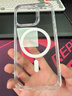 亿色适用苹果14promax手机壳iphone14promax保护套Magsafe磁吸充电超强吸力气囊防摔透明超薄男女款 实拍图