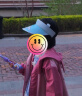 Hello Kitty儿童帽子夏季大帽檐防晒遮阳帽男女童空顶太阳帽 TKM1084大耳狗 实拍图