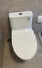 恒洁（HEGII）马桶171 家用节水防臭水净釉面虹吸式坐便器HC0171PT0E-305 实拍图