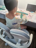 米粒生活F1儿童学习椅小学生书房写字椅家用可升降座椅升级追背椅131FJ蓝 实拍图