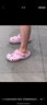 卡骆驰crocs洞洞鞋贝雅卡骆班轻便耐磨一脚蹬休闲鞋|205089 冬日白/彩色-1LI 44 (280mm) 实拍图