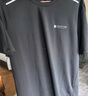 安踏（ANTA）速干T丨短袖T恤男25夏冰丝凉感体恤吸湿反光夜视跑步篮球健身上衣 【速干基础训练】深井灰7114-7 M /170（推荐100-120斤） 实拍图