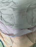 全棉时代女士内裤女肌理中腰三角裤3条装 光华灰+牛油果绿+微光蓝 175  实拍图