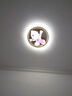 莱盏豪灯儿童房灯网红卧室灯男孩女孩吸顶灯创意卡通护眼智能语音遥控灯具 黄色奥特曼50CM -45W  LED三色变光 实拍图