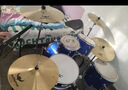 斗牛士架子鼓爵士鼓专业拉丝款成人儿童初学者通用五鼓四镲黑色 实拍图