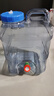 拜杰水桶 纯净水桶食品级水桶饮水桶矿泉水桶手提式桶装水户外水桶 实拍图