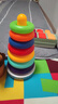 MKBIBI叠叠乐婴儿套圈玩具早教不倒翁彩虹套圈环积木1-3岁生日礼物 实拍图