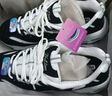 斯凯奇（Skechers）女鞋秋冬小白鞋蕾丝休闲运动熊猫鞋黑色增高厚底老爹鞋11959 黑色/白色/BKW 37.5 实拍图