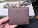 金利来（Goldlion）钱包男短款真皮个性复古男士钱夹头层牛皮超薄青年2025新款软皮夹 【款式1-咖啡色】 实拍图