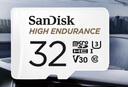 闪迪（SanDisk）32GB TF（MicroSD）4K内存卡 行车记录仪 监控摄像头专用 2,500小时录制 重复读写高耐用存储卡 实拍图