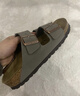 BIRKENSTOCK勃肯德国进口男女款经典舒适软木Arizona双扣拖鞋 女款灰色 37 实拍图