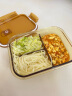 COOKSS耐热玻璃饭盒学生上班族保鲜饭盒大容量分格饭盒微波炉便当盒餐 实拍图